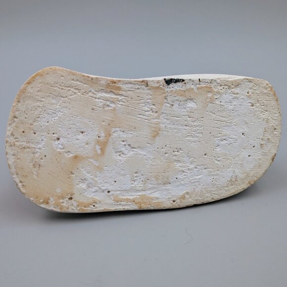 Vintage Chalkware Pekingese Dog Figurine | 1940s–1950s Chalk Ware Statue - Picture 6 of 8